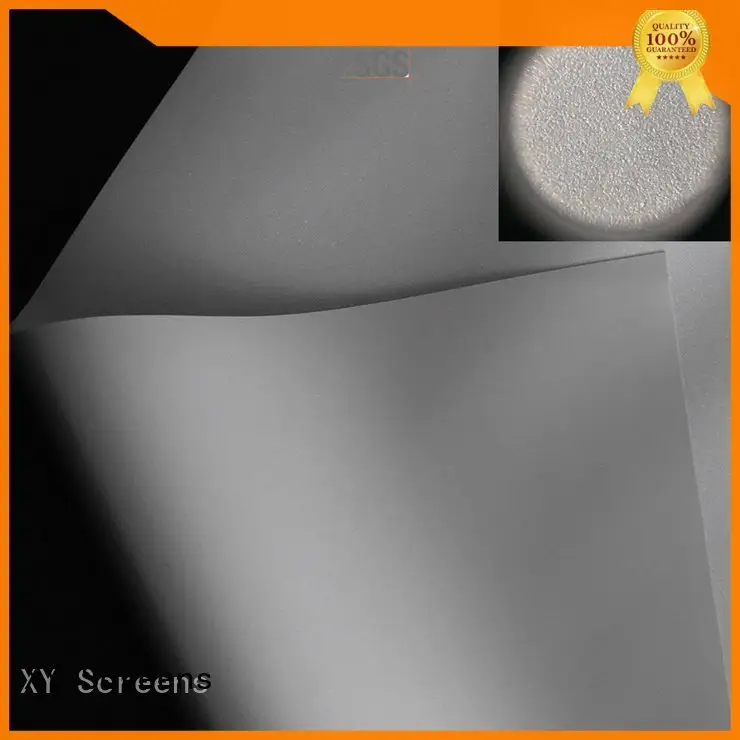 HD home theater projection screens with soft PVC fabric front and rear fabric XY Screens2 1