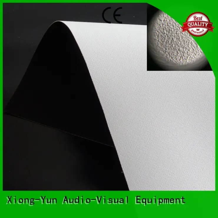 HD home theater projection screens with soft PVC fabric front and rear fabric XY Screens3 1