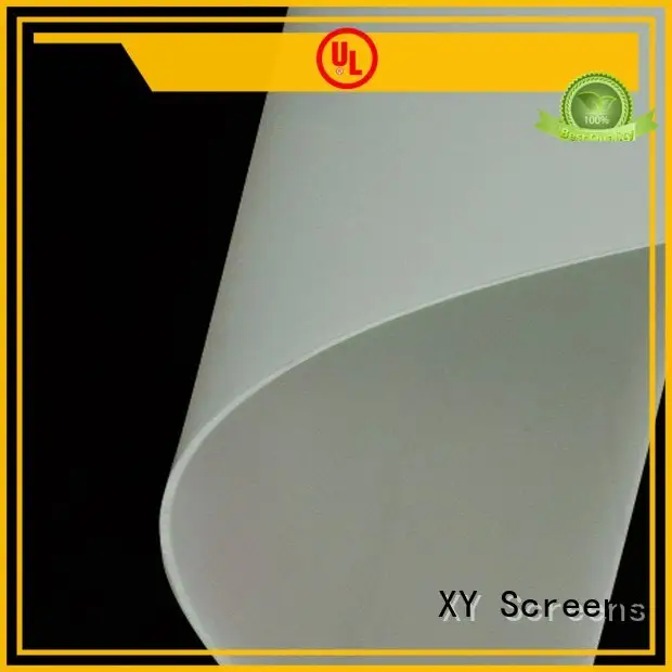 XY Screens Front and rear portable projector screen1 1