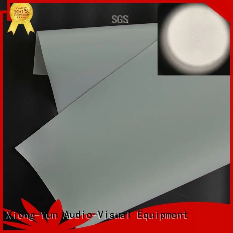 XY Screens Brand Front and rear portable projector screen 1