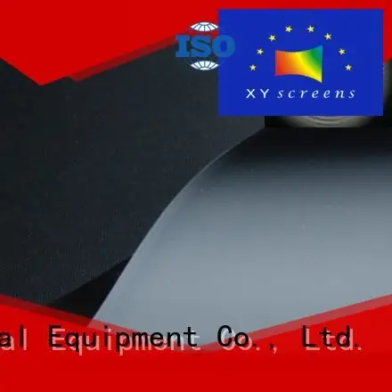 Quality matte white fabric for projection screen XY Screens Brand Ambient Light Rejecting Fabrics 1