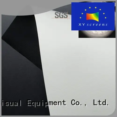 OEM HD home theater projection screens with soft PVC fabric metallic max4k gain front and rear fabric 1