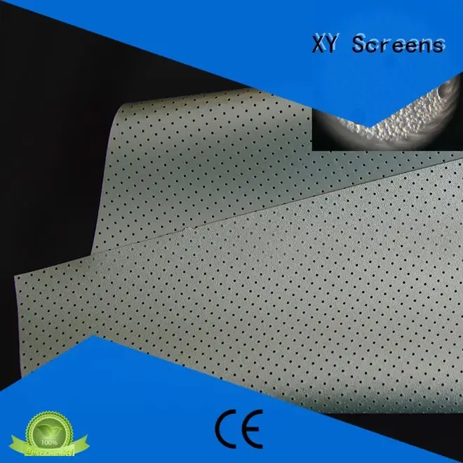 acoustic fabric perforating Acoustically Transparent Fabrics XY Screens Brand 1
