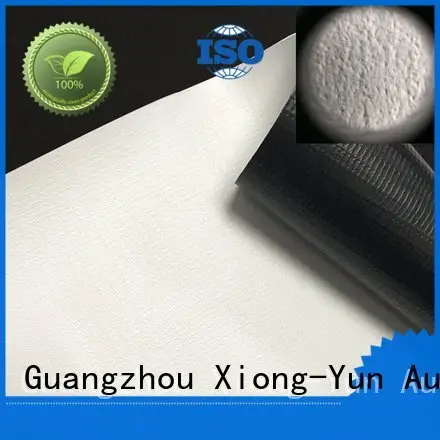 XY Screens HD home theater projection screens with soft PVC fabric 3d fabric matte hg 1
