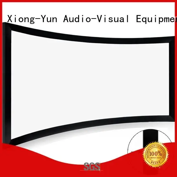 thin home entertainment center XY Screens home entertainment projector 1