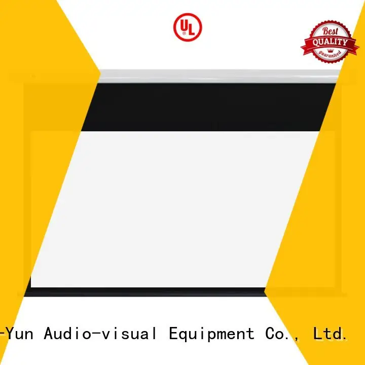 projection Standard motorized series XY Screens free standing projector screen 1