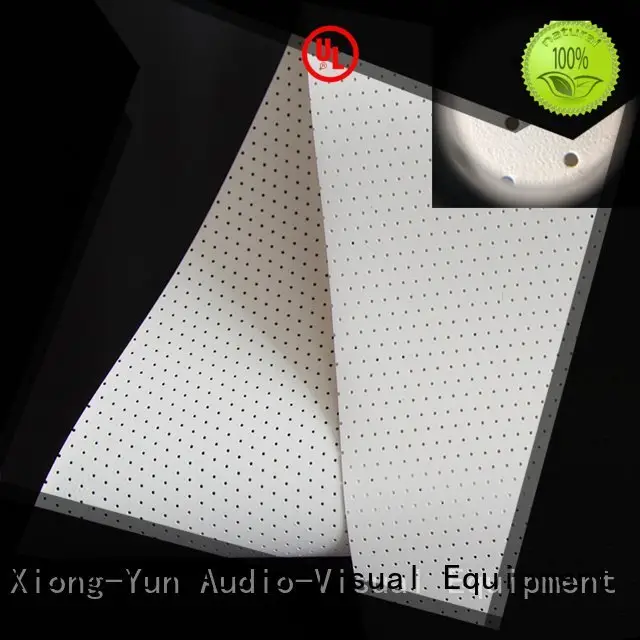 Quality acoustic fabric XY Screens Brand perforating Acoustically Transparent Fabrics 1