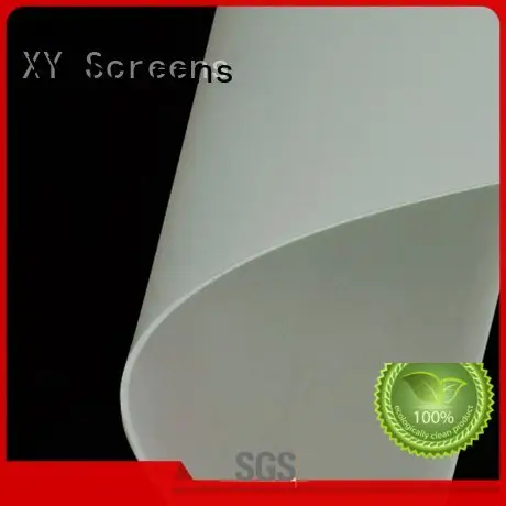 XY Screens Brand pvc Front and rear portable projector screen pet dp1 1