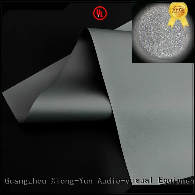 ultra Ambient Light Rejecting Fabrics XY Screens matte white fabric for projection screen 1