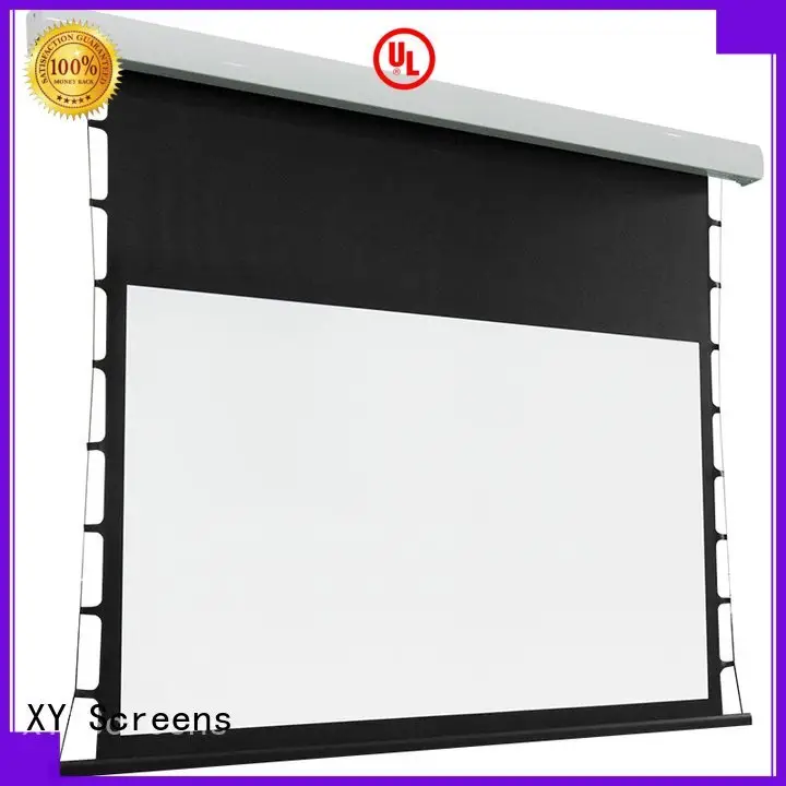 tab tensioned electric projector screen series Tab tensioned series XY Screens 1