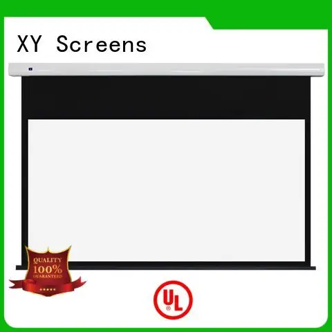 free standing projector screen screen Standard motorized series motorized XY Screens 1
