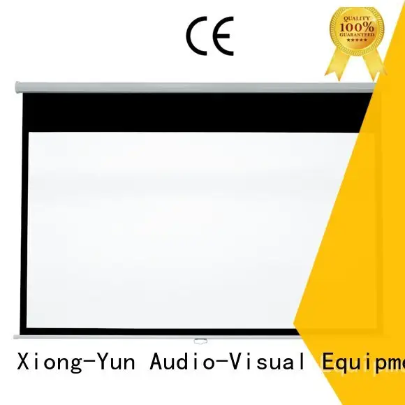 XY Screens Brand school projector pull down rear projection screen screen pull 1