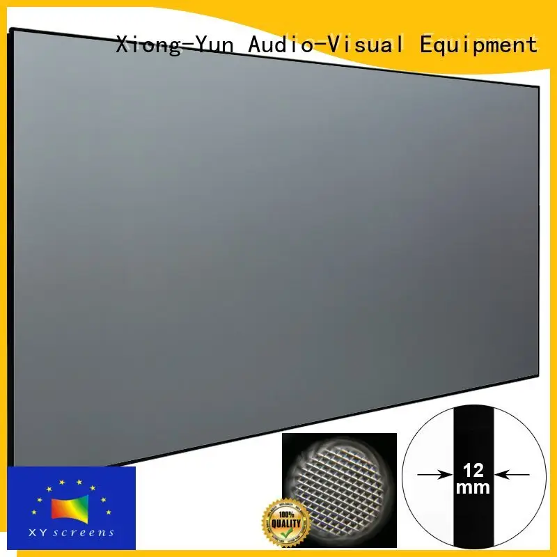 XY Screens Brand television rejecting ultra short throw projector screen sphkpet short 1