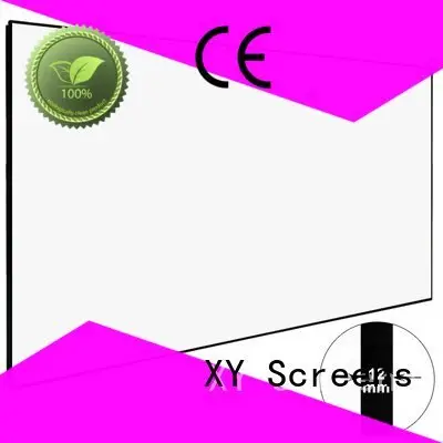 zhk100b projector thin bezel XY Screens hd home theater projector screen 1