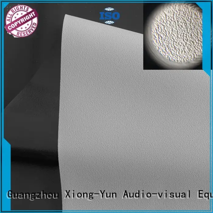 front quality XY Screens HD home theater projection screens with soft PVC fabric 1