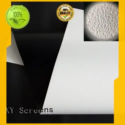 HD home theater projection screens with soft PVC fabric wf1 front and rear fabric pet 1