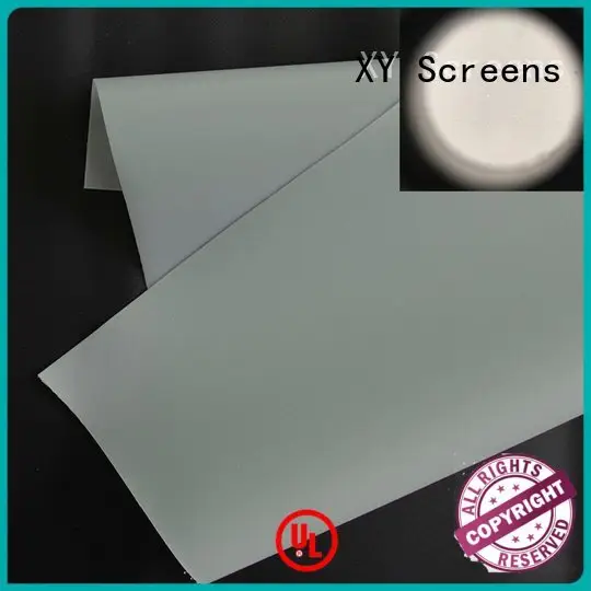 Front and rear portable projector screen front projector screen fabric XY Screens Brand 1