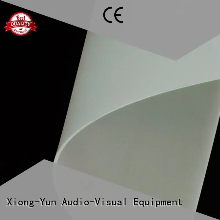 XY Screens fabric rh201 hard Front and rear portable projector screen dps1 1