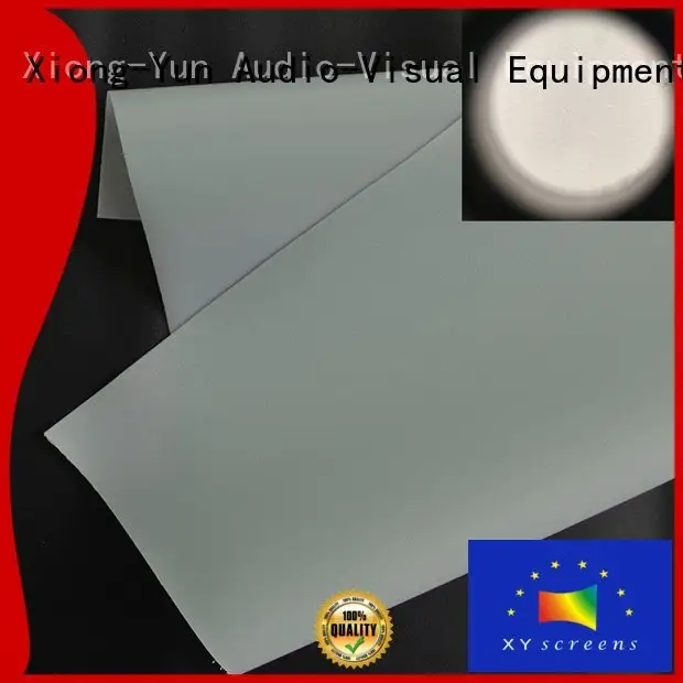 XY Screens Brand rgf1 front double projector screen fabric hard 1