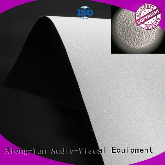 XY Screens Brand 3d mf1 HD home theater projection screens with soft PVC fabric hard ywf1 1