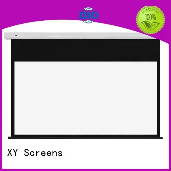 XY Screens Brand inch intelligent free standing projector screen ec1 screen 1