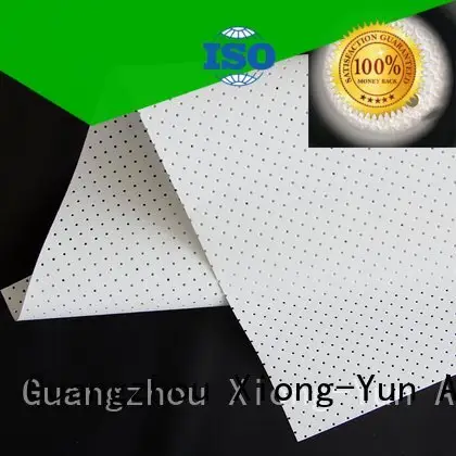 acoustically max sound perforating XY Screens acoustic fabric 1