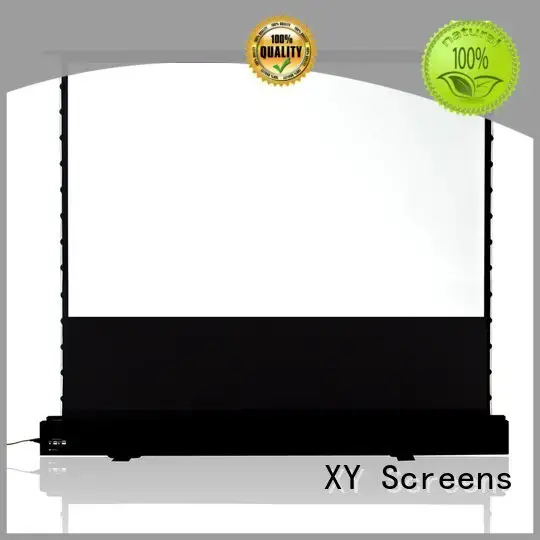Wholesale rising floor pull up projector screen XY Screens Brand 1