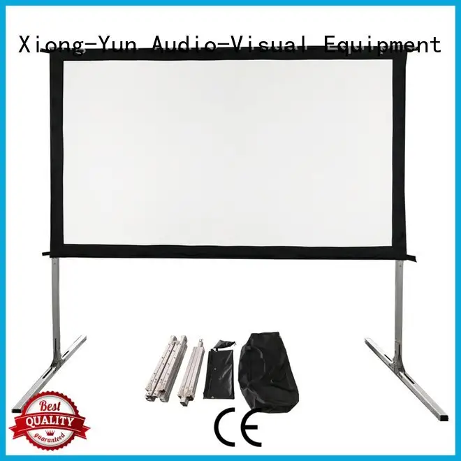 folding outdoor XY Screens outdoor projector screen 1