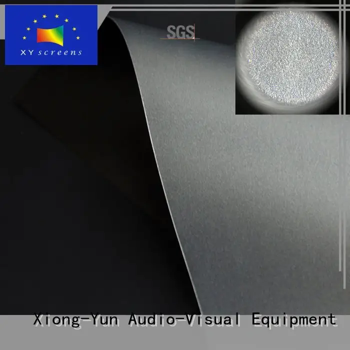 matte white fabric for projection screen black Ambient Light Rejecting Fabrics XY Screens 1