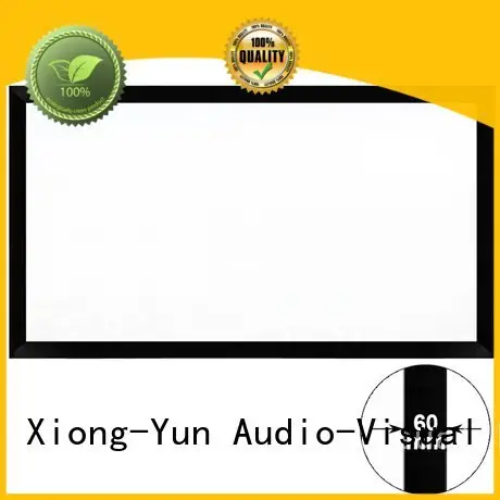 XY Screens Brand frame mini Commercial Fixed Frame Projector Screens fixed hk60b 1