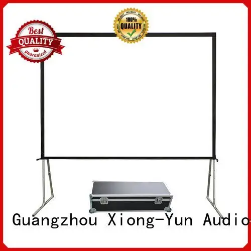 XY Screens opf outdoor outdoor projector screen ff1 bag 1
