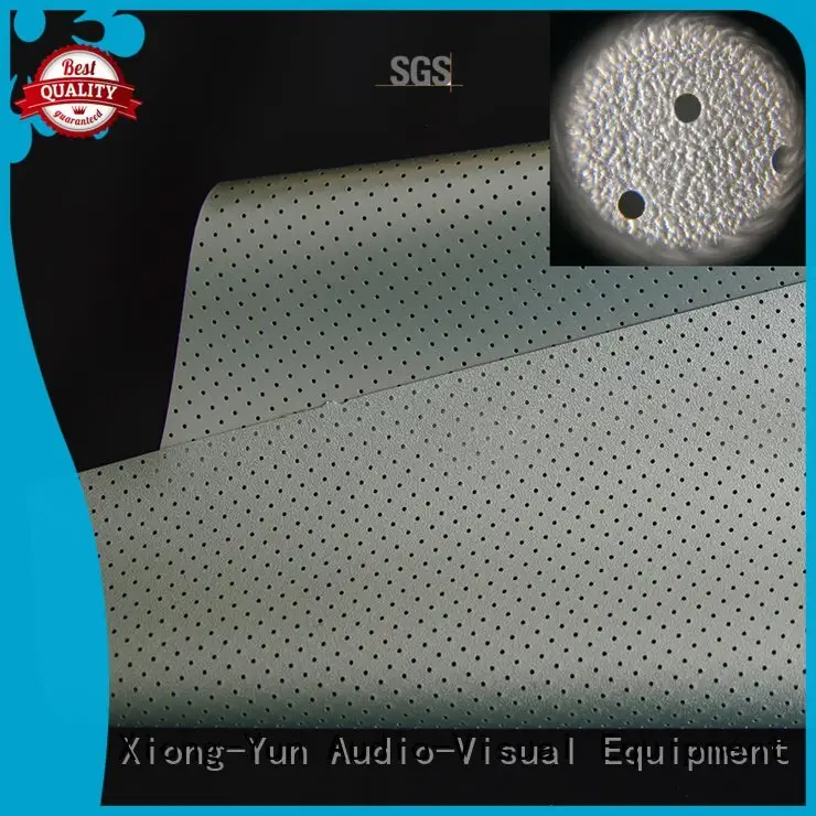 XY Screens Brand fs1 sound transparent acoustic fabric 1