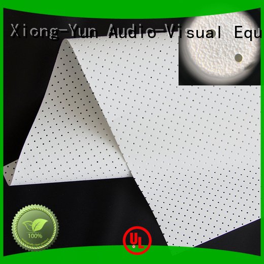 XY Screens Brand mfs1 fabric max2 Acoustically Transparent Fabrics woven 1