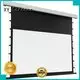 tab tensioned electric projector screen intelligent Tab tensioned series motorized 1