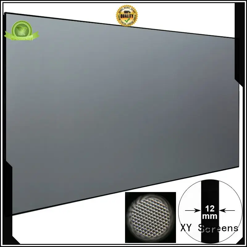 short rejecting ultra short throw projector screen television XY Screens 1