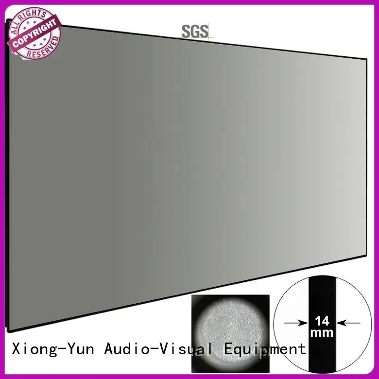 OEM Ambient Light Rejecting Projector Screen slim ambient ambient light projector screen 1