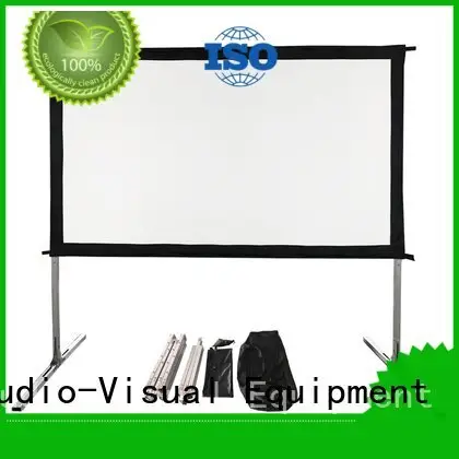 Quality outdoor pull down projector screen XY Screens Brand ff1 outdoor projector screen 1