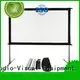 Quality outdoor pull down projector screen XY Screens Brand ff1 outdoor projector screen 1