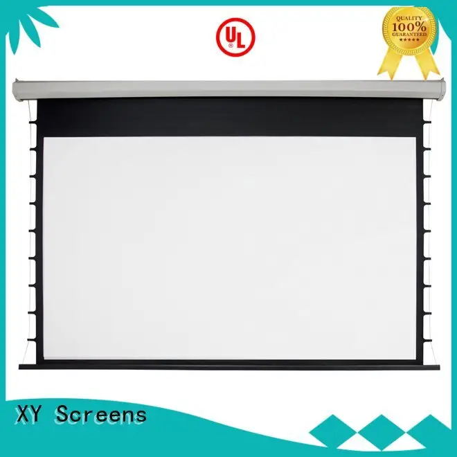 Electric Drop Down Movie Screen projector Motorized Retractable Projector Screen e300b 1
