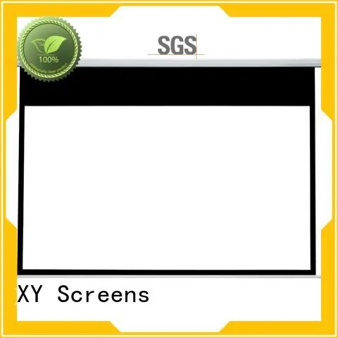 motorized Motorized Retractable Projector Screen XY Screens Electric Drop Down Movie Screen 1