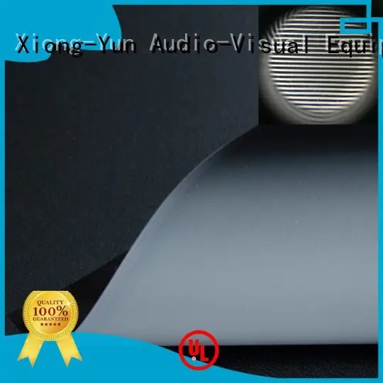 XY Screens matte white fabric for projection screen normal ust short rejecting 1