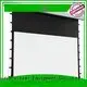 Quality tab tensioned electric projector screen XY Screens Brand screen Tab tensioned series 1
