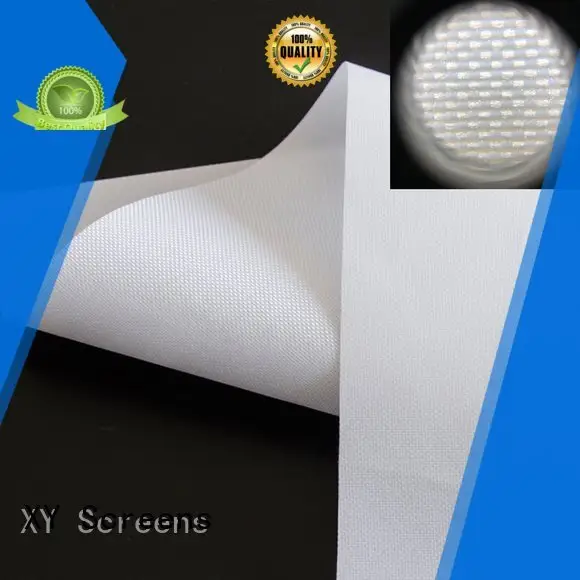 XY Screens Front and rear portable projector screen rh201 transparent hd dps1 1