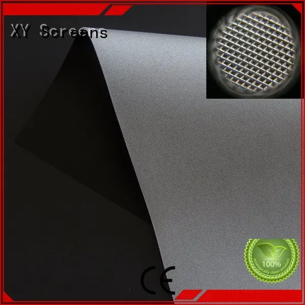 matte white fabric for projection screen normal grid Ambient Light Rejecting Fabrics 1