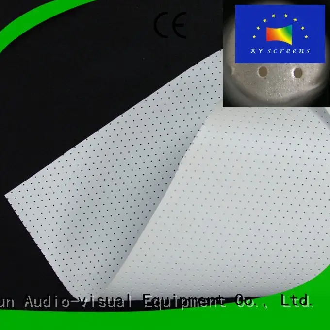 acoustic fabric metallic Acoustically Transparent Fabrics 4k XY Screens 1