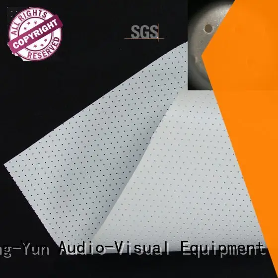 Custom gain Acoustically Transparent Fabrics fabric acoustic fabric 1
