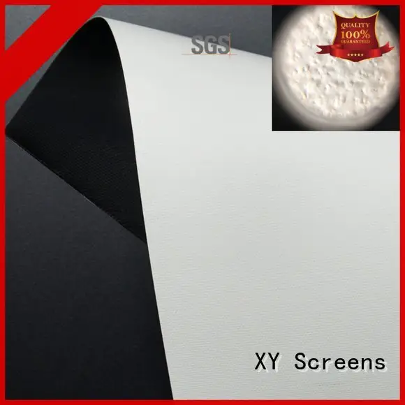 white front and rear fabric 3d screen XY Screens 1