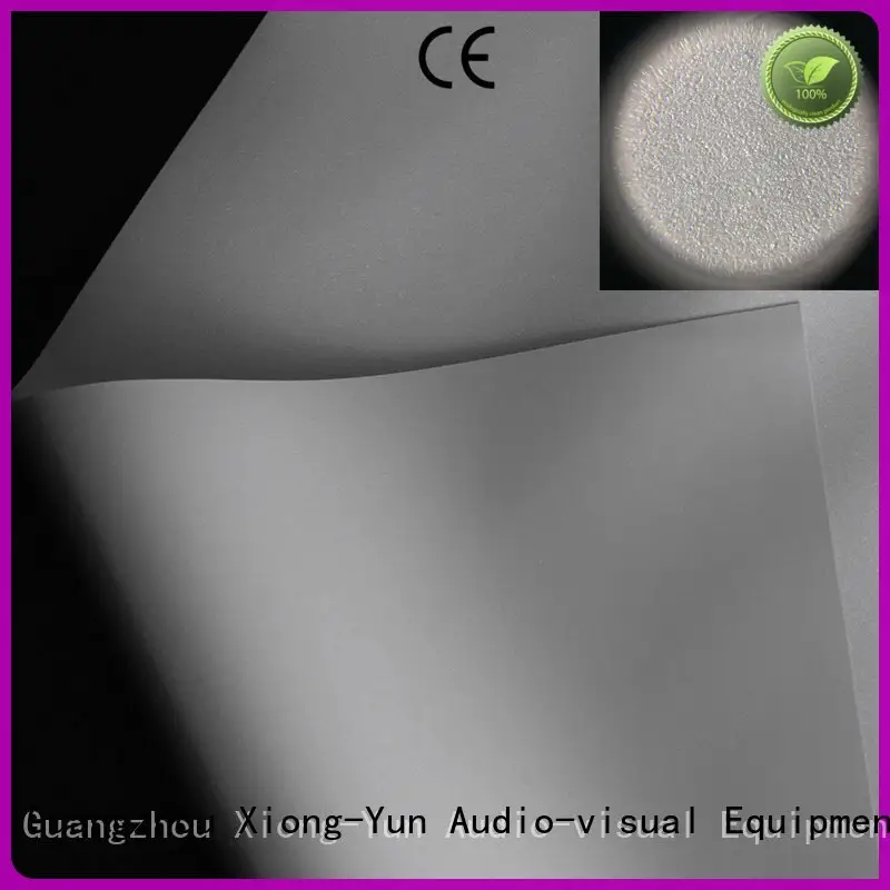 HD home theater projection screens with soft PVC fabric hg fabric 3d XY Screens 1
