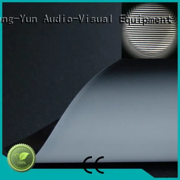 XY Screens grid throw rejecting matte white fabric for projection screen light 1