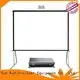 outdoor carry folding fast XY Screens outdoor pull down projector screen 1